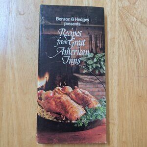 VINTAGE Benson & Hedges presents Recipes from Great American Inns 1981 EUC